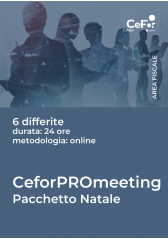 CeforPROmeeting - Pacchetto Natale CeforPROmeeting - Pacchetto Natale