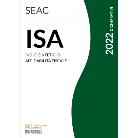 ISA 2022 - Indici sintetici di affidabilità fiscale