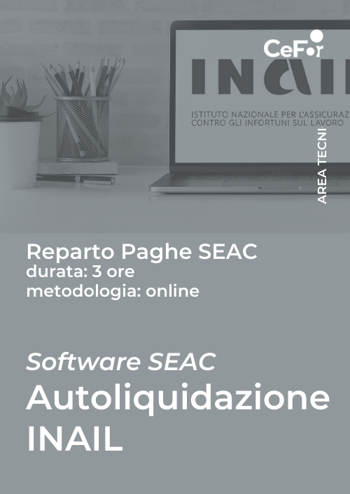 Software SEAC  - Autoliquidazione INAIL