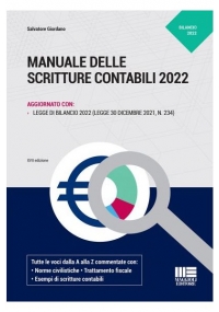 MANUALE DELLE SCRITTURE CONTABILI 2022