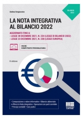 La Nota Integrativa Al Bilancio 2022 La Nota Integrativa Al Bilancio 2022