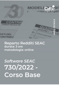 Software SEAC - Modello 730/2023 - CORSO BASE