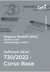 Software Seac - Modello 730/2022 - Corso Base