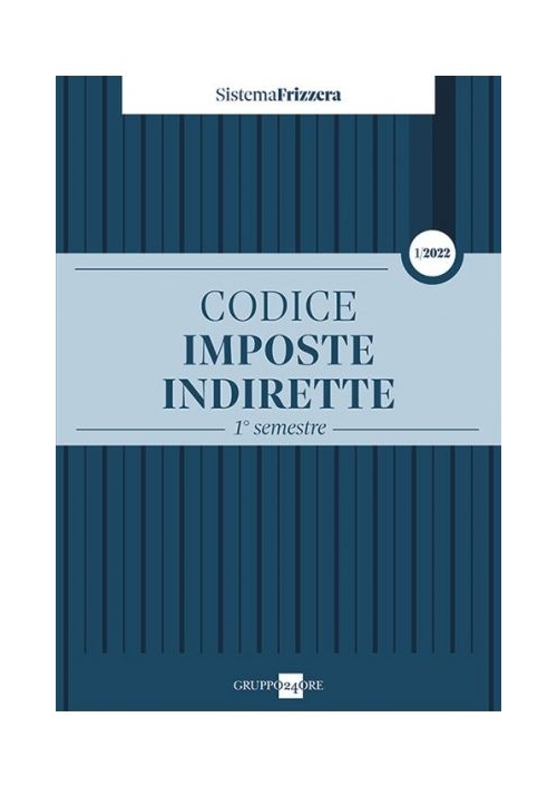CODICE IMPOSTE INDIRETTE 1/2022