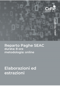 Software SEAC - Elaborazioni ed estrazioni