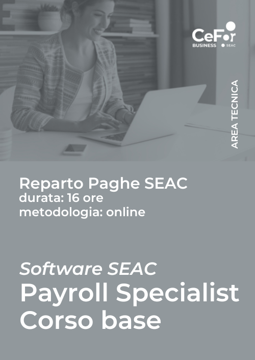 Software SEAC - Payroll Specialist - Corso base