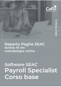 Suite Paghe SEAC - Payroll Specialist - CORSO BASE