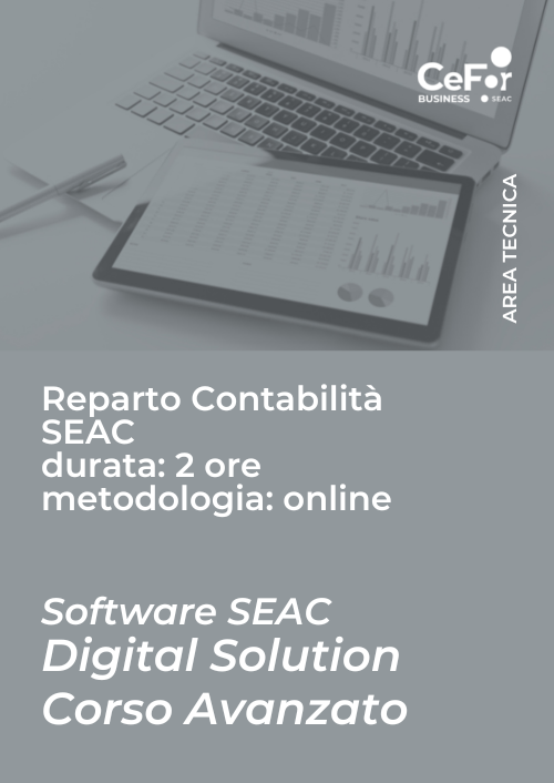 Software SEAC - Digital Solution Corso Avanzato