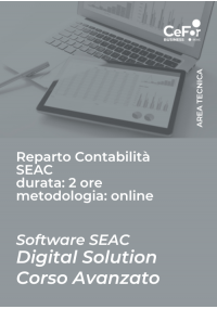 Software SEAC - Digital Solution Corso Avanzato