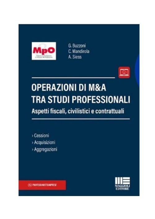 OPERAZIONI DI M&A TRA STUDI PROFESSIONALI