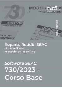 Suite Redditi SEAC - Modello 730/2024 - CORSO BASE