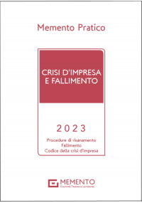 MEMENTO CRISI D'IMPRESA E FALLIMENTO 2023