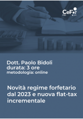 Novità regime forfetario dal 2023 e nuova flat-tax incrementale