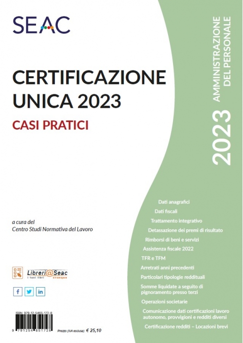 CERTIFICAZIONE UNICA 2023 - casi pratici