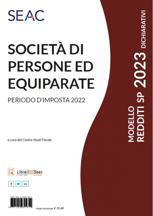 MODELLO REDDITI 2023 SOCIETÀ DI PERSONE ED EQUIPARATE