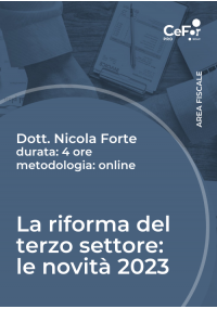 La riforma del Terzo settore: le novità 2023