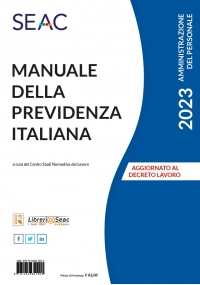 MANUALE DELLA PREVIDENZA ITALIANA 2023