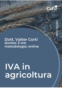 IVA in agricoltura