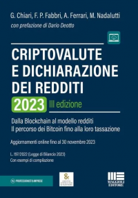 CRIPTOVALUTE E DICHIARAZIONE DEI REDDITI 2023