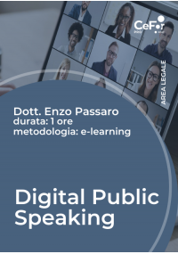 E-learning - Digital Public Speaking