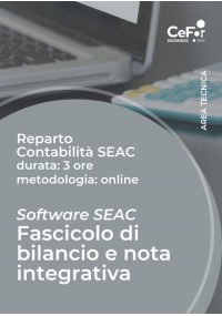 Software SEAC - Fascicolo di bilancio e nota integrativa