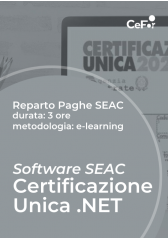 Suite Paghe Seac - Certificazione Unica .Net - E-Learning