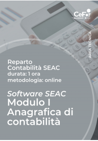 Suite Contabilità SEAC - Anagrafica di contabilità