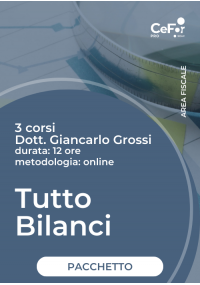 Pacchetto formativo - Tutto Bilanci