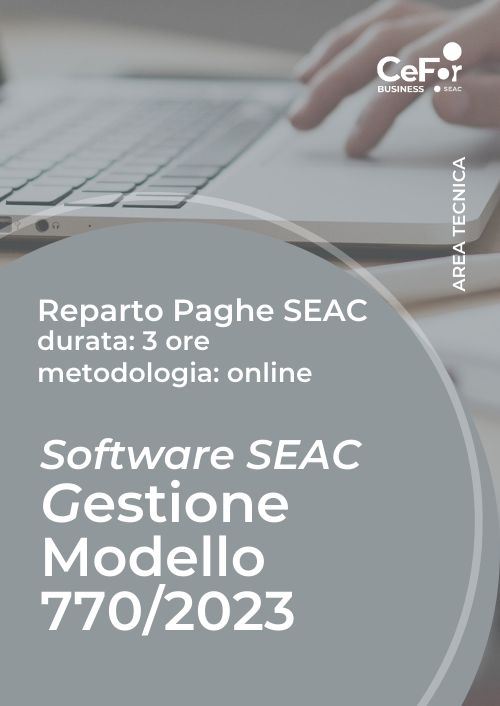 Software SEAC - Gestione 770/2023