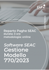 Software Seac - Gestione 770/2023