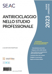 ANTIRICICLAGGIO NELLO STUDIO PROFESSIONALE
