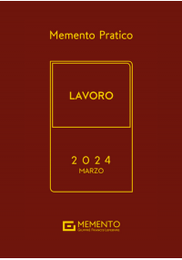 MEMENTO LAVORO 2024 - Edizione di Marzo