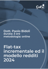 Flat-Tax Incrementale Ed Il Modello Redditi 2024
