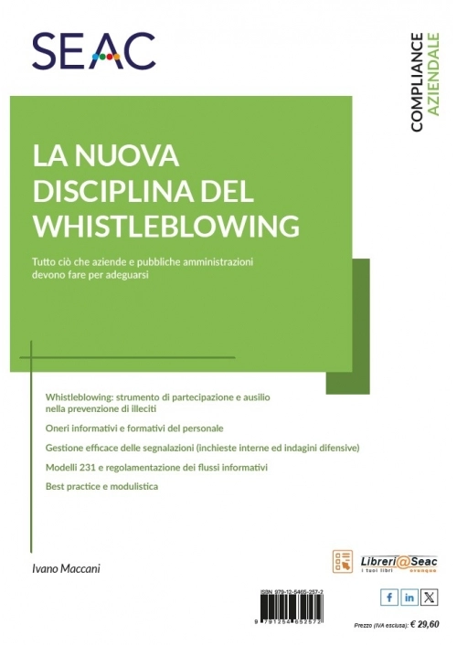La nuova disciplina del whistleblowing 2024 Seac Editore