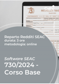 Software SEAC - Modello 730/2024 - CORSO BASE