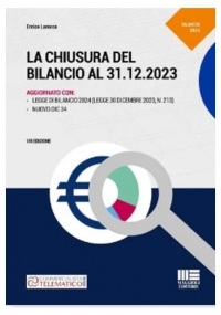 LA CHIUSURA DEL BILANCIO AL 31.12.2023