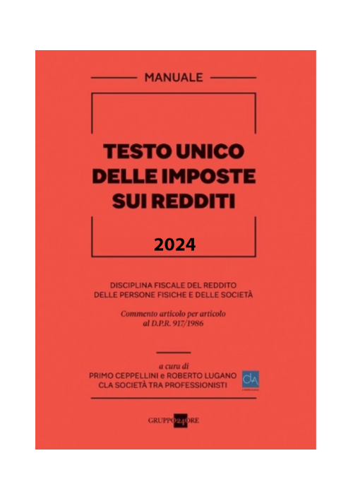 TESTO UNICO DELLE IMPOSTE SUI REDDITI 2024