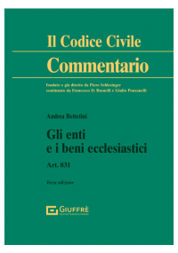 GLI ENTI E I BENI ECCLESIASTICI ART. 831