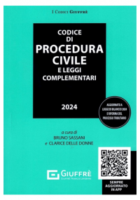 CODICE CIVILE E PROCEDURA CIVILE 2024