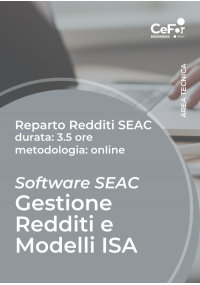 Suite Redditi SEAC - Gestione Redditi e Modelli ISA - ROMA