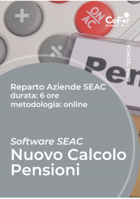 Suite Aziende SEAC - Nuovo Calcolo Pensioni