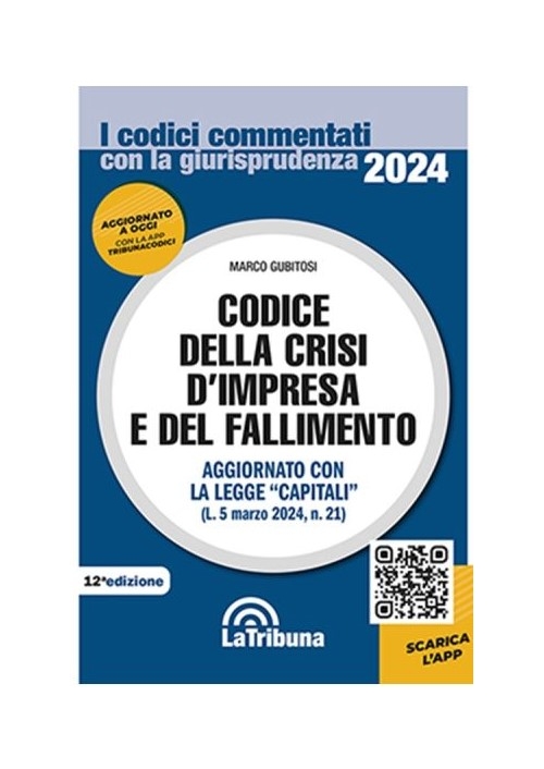 CODICE DELLA CRISI D'IMPRESA E DEL FALLIMENTO 2024