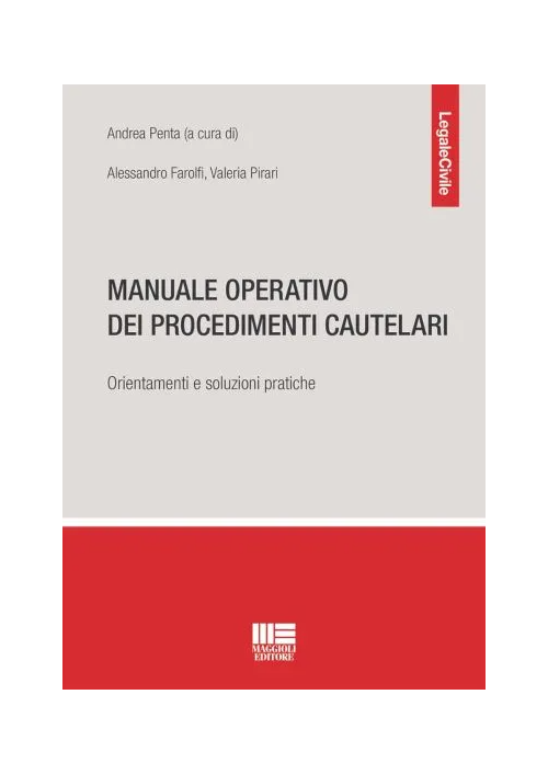 MANUALE OPERATIVO DEI PROCEDIMENTI CAUTELARI