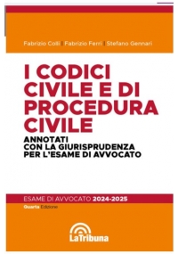 I CODICI CIVILE E DI PROCEDURA CIVILE 2024-2025