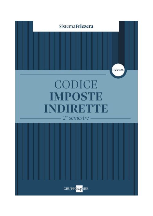 CODICE IMPOSTE INDIRETTE 1a/2024