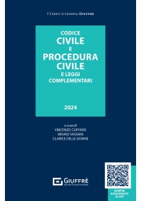 CODICE CIVILE E PROCEDURA CIVILE 2024