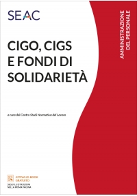 CIGO, CIGS E FONDI DI SOLIDARIETÀ