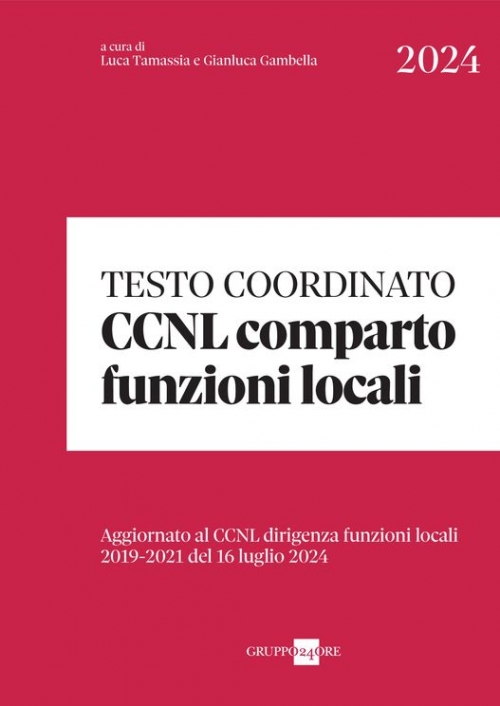 TESTO COORDINATO CCNL COMPARTO FUNZIONI LOCALI