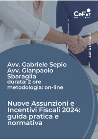 Nuove Assunzioni e Incentivi Fiscali 2024: guida pratica e normativa