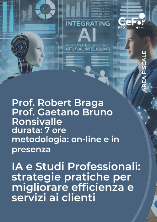 IA e Studi Professionali: strategie pratiche per migliorare efficienza e servizi ai clienti